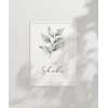 Şükür Minimal Botanik Duvar Poster