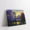 Alacakaranlık Ormanı Kanvas Tablo