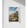 Antik Roma Kolezyumu Poster