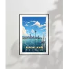 Auckland Sanat Baskısı Poster