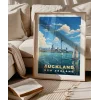 Auckland Sanat Baskısı Poster