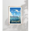 Auckland Sanat Baskısı Poster
