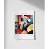 August Macke Formların Renkli Kompozisyonları Poster