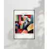 August Macke Formların Renkli Kompozisyonları Poster