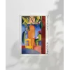 August Macke Türk Kafesi Poster