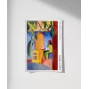 August Macke Türk Kafesi Poster