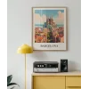 Barcelona Mimari Poster
