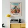 Barcelona Mimari Poster