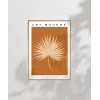 Bohem Palmiye Yaprağı Poster