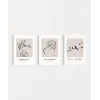 Bohème ve Simplicity Dekoratif 3lü Poster