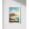Cape Town Masanın Gölgesinde Güzellik Poster