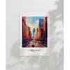 Chicago Şehir Merkezi Poster