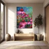 Çiçek Bahçesi Kanvas Tablo