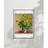 Claude Monet Ayçiçeği Buketi Poster