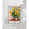 Claude Monet Ayçiçeği Buketi Poster