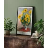 Claude Monet Ayçiçeği Buketi Poster
