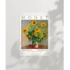 Claude Monet Ayçiçeği Buketi Poster
