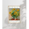Claude Monet Ayçiçeği Buketi Poster