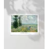 Claude Monet Poppy Fields Near Argenteuil Poster