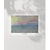 Claude Monet Pouvillede Gün Batımı Poster