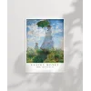Claude Monet Şemsiyeli Kadın (2) Poster