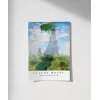 Claude Monet Şemsiyeli Kadın (2) Poster