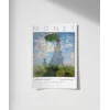 Claude Monet Şemsiyeli Kadın Poster
