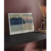 Claude Monet Uçurum, Erretat, Gün Batımı Poster