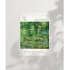 Claude Monet Zambaklar ve Japon Köprüsü Poster