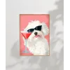 Cool Köpek ve Kokteyl Poster