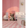 Corginin Pembe Gözlük Stili Poster