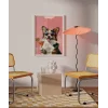 Corginin Pembe Gözlük Stili Poster
