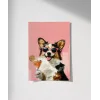 Corginin Pembe Gözlük Stili Poster