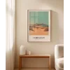 Corralejo Plaj Manzarası ve Doğa Poster