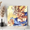 Dragon Ball Sarı Kanvas Tablo