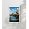Dresden Almanya Ufuk Çizgisi Poster