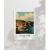 Dubrovnik Eski Şehir Poster