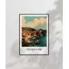 Dubrovnik Eski Şehir Poster