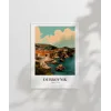 Dubrovnik Eski Şehir Poster