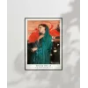 Edgar Degas Ibis İle Genç Kadın Poster