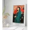 Edgar Degas Ibis İle Genç Kadın Poster