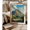 Edinburgh Manzarası Poster