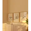 Elhamdülillah – Maşallah – Sübhanallah Hat Yazılı 3’lü Duvar Poster Seti