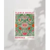 Flower Market Florence Poster