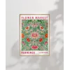 Flower Market Florence Poster