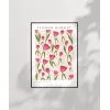 Flower Market No 1 Poster