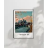 Frankfurt Vintage Poster