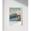 Frankfurt Vintage Poster