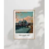 Frankfurt Vintage Poster