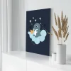Gece Yıldızları Kanvas Tablo